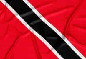 Free photo realistic trinidad and tobago flag background