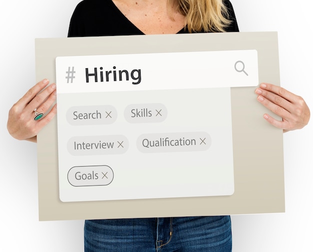 Recruitment employment search engine tags