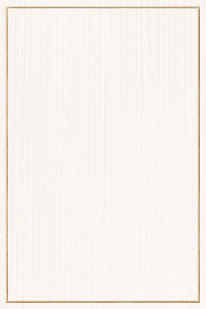 Rectangle gold frame on paper