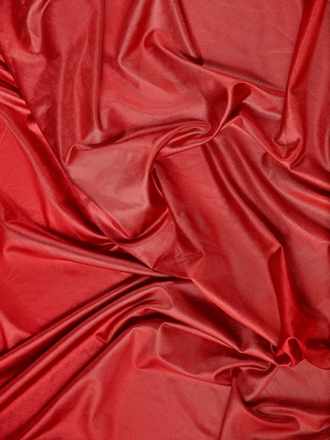 Red abstract cloth