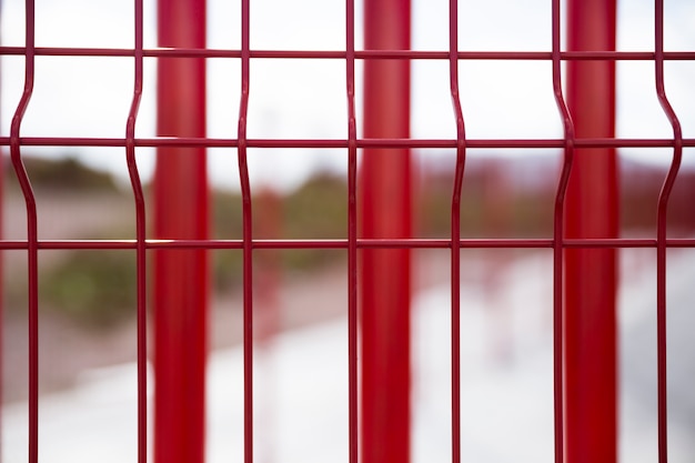 Free photo red bars