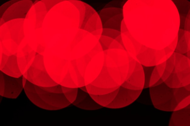 Free photo red blurry lights background