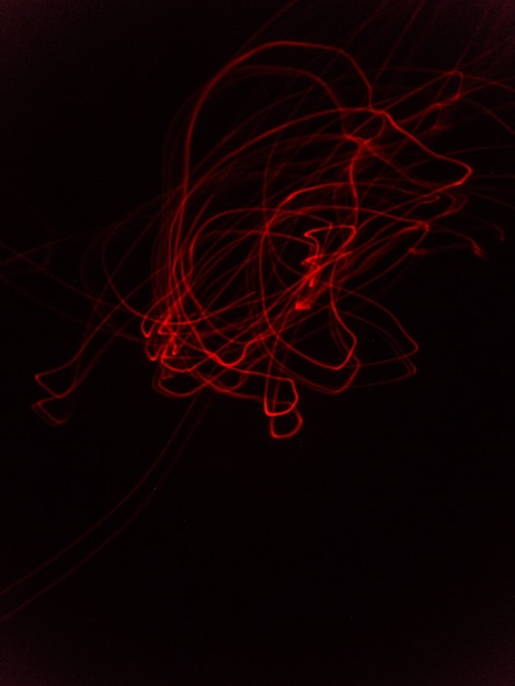 Free photo red blurry line illustration