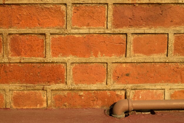 Red brick texture