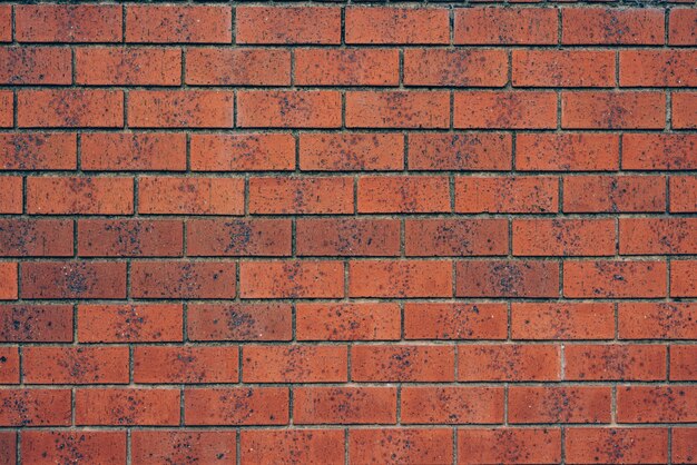 Red brick wall background texture