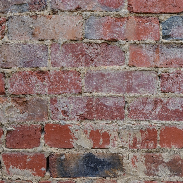 Red brick wall background