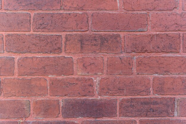 Red brick wall background