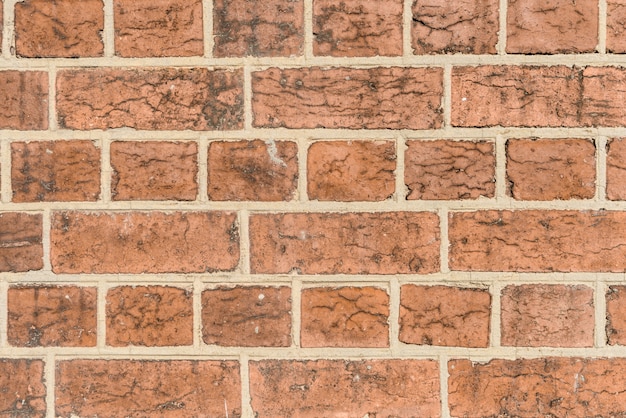 Red brick wall background