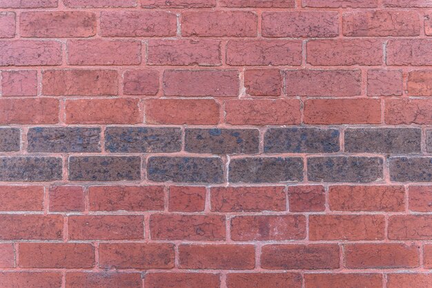 Red brick wall background