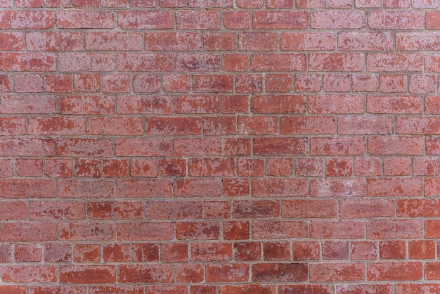 Free photo red brick wall background