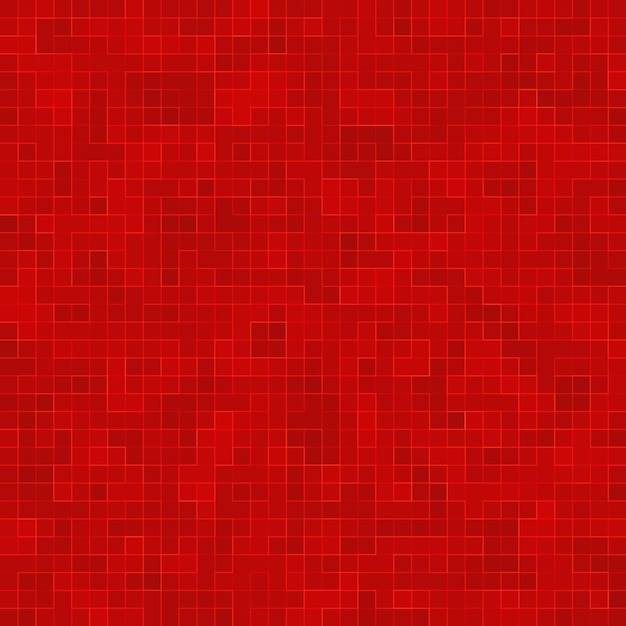 Free photo red ceramic glass colorful tiles mosaic composition pattern background.