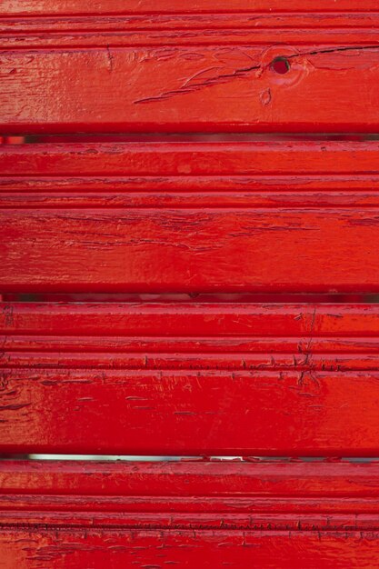 Red damaged wooden texture