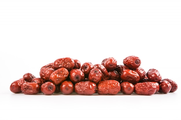 Red dates pile