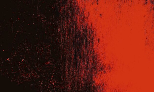 red distressed brush in dark background