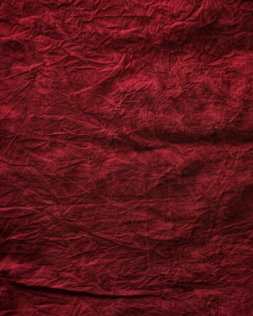 赤い布の質感