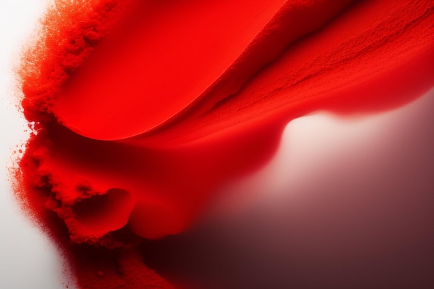Foto gratuita un tessuto rosso con uno sfondo bianco