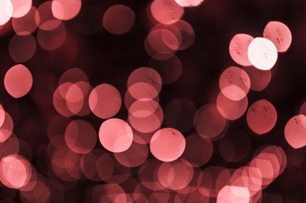 Red festive defocused light backdrop