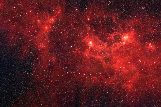 Red galaxy in deep space elements of this image were furnished by nasa