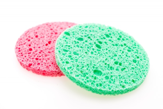 Red and green sponges