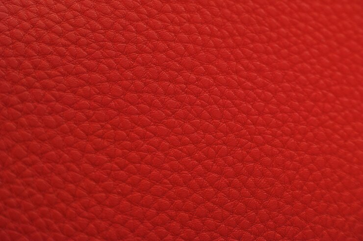 Free Photo red leather texture