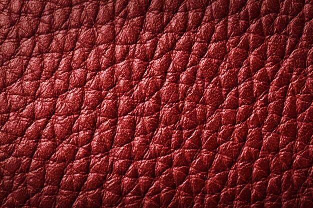 Red leather texture