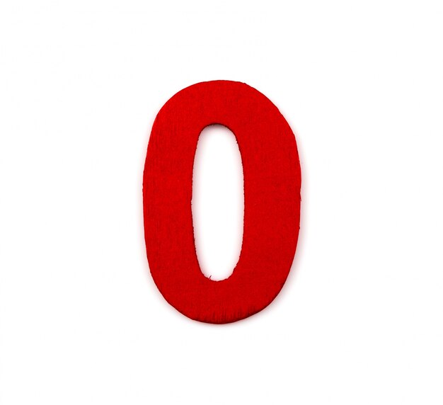 Red number zero