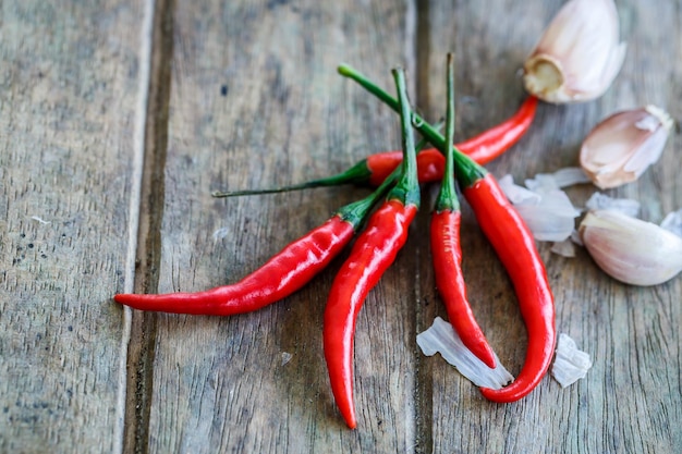 Red peppers in oil