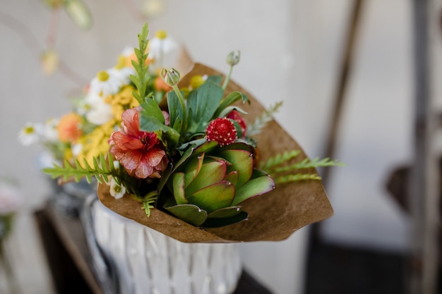 Fiori con petali rossi