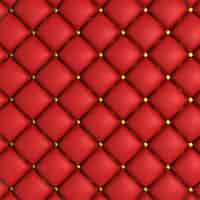 Free photo red quilted texture