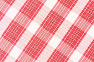 Free photo red seamless plaid check pattern