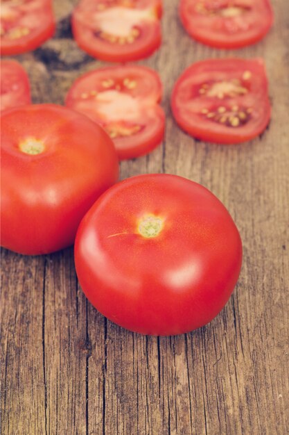 Free photo red tomato