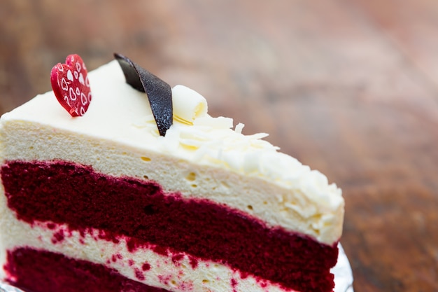 赤いビロードのケーキ