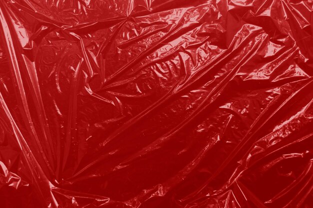 Red vinyl plastic texture