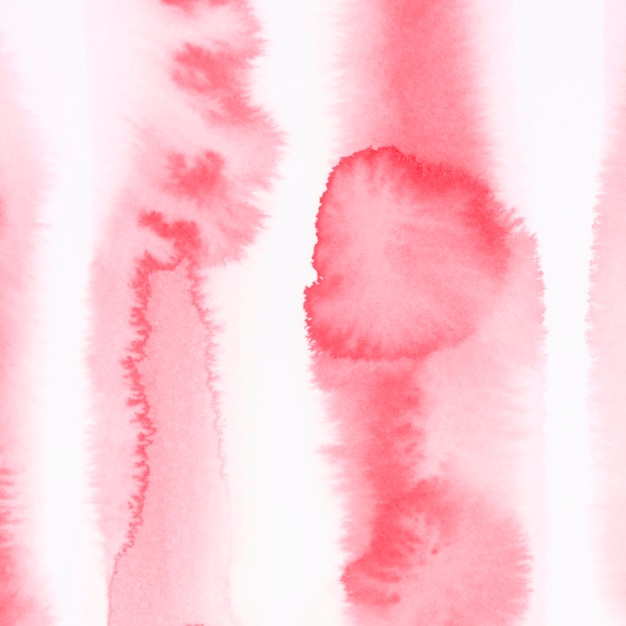 Free Photo red watercolor stain with space for writing the text