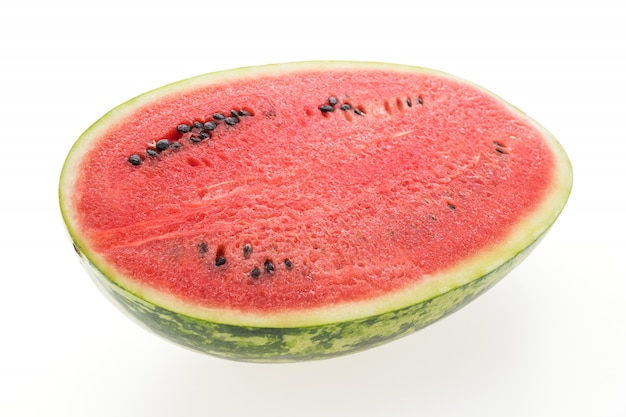 Red watermelon fruit