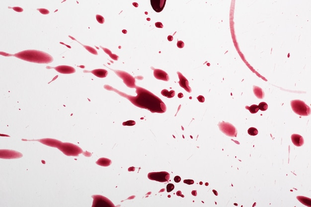 Free Photo red wine stains on fabric