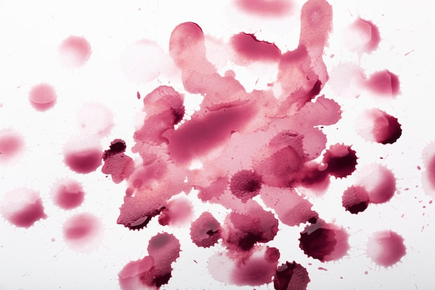 Free photo red wine stains texture