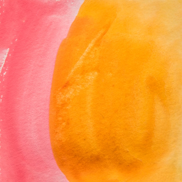 Red and yellow water color paint backdrop for card