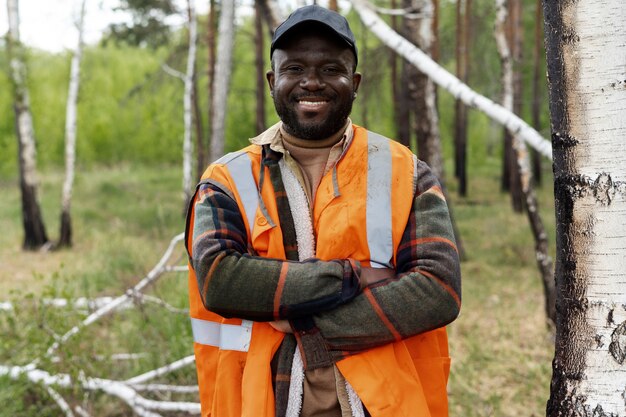 Reforestation done by voluntary group