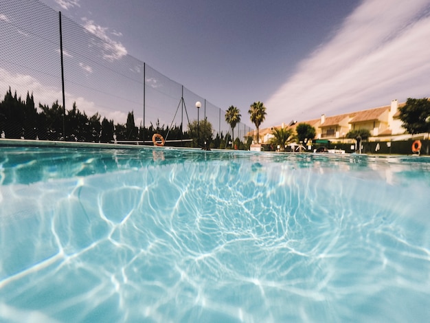 Enjoy a Refreshing Dip in Our Free Stock Photos of a Swimming Pool