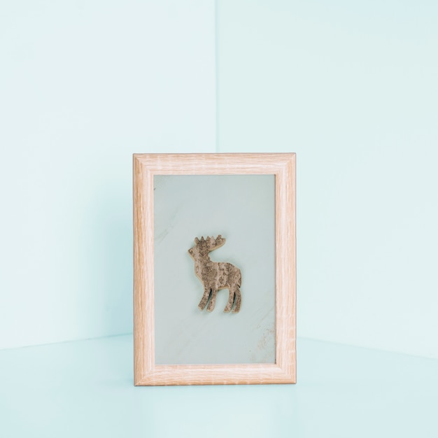 Reindeer in frame