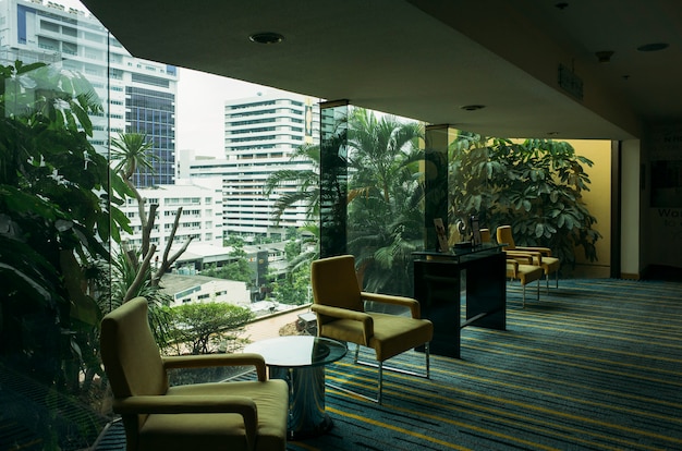 relax area in hotel