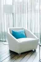 Free photo relax decor modern contemporary home
