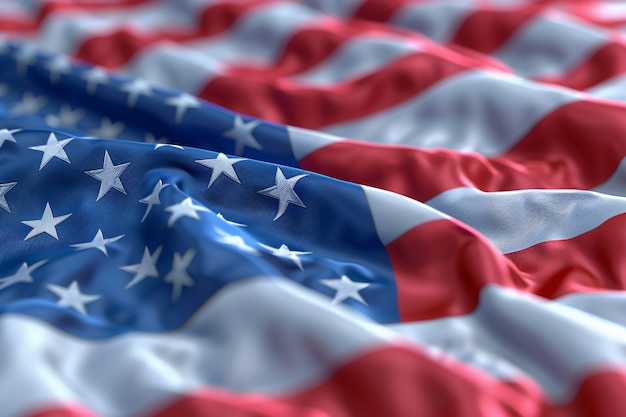 미국 발을 상징하는 미국 국가 충성의 날 축하