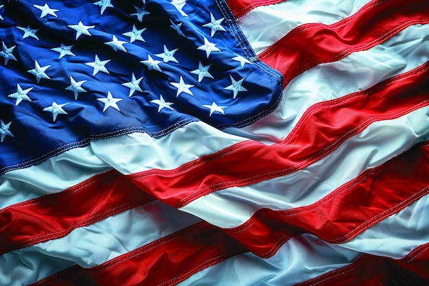 미국 발을 상징하는 미국 국가 충성의 날 축하
