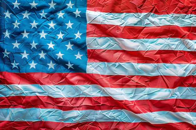 Представление американского флага для нас Национальный день празднования лояльности