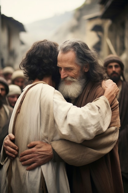 Foto gratuita rappresentazione di gesù cristo