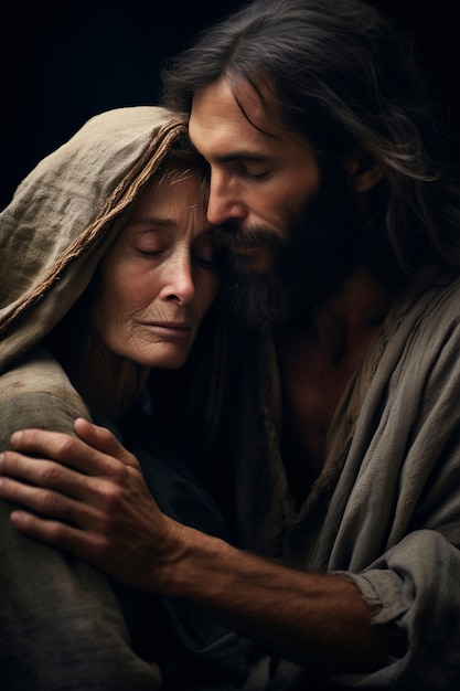 Foto gratuita rappresentazione di gesù cristo