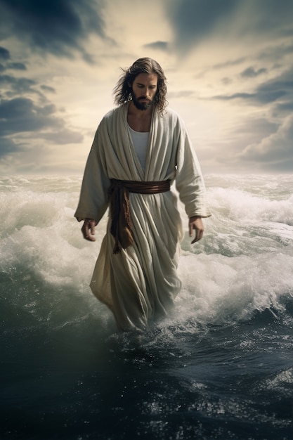 Free photo representation of jesus christ