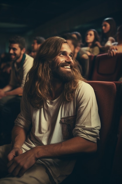 영화관 에서 그리스도교 종교 에서 예수 를 묘사 하는 것